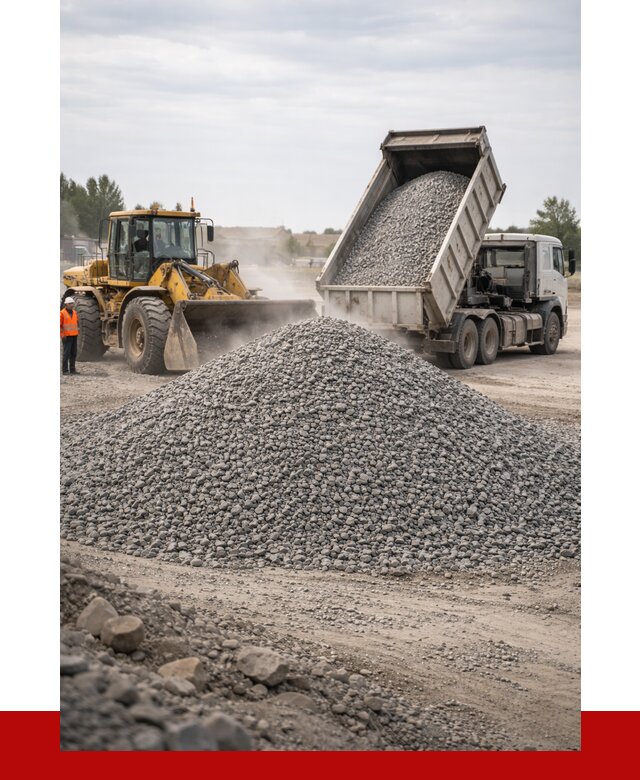 Купить щебень с доставкой в Топках от 2533 руб. | ПРОНЕРУДТпк