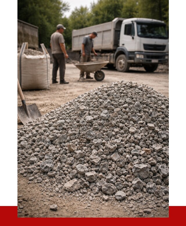 Гранитный щебень фракция 20-40 в Топках от 3243 руб. ПРОНЕРУДТпк