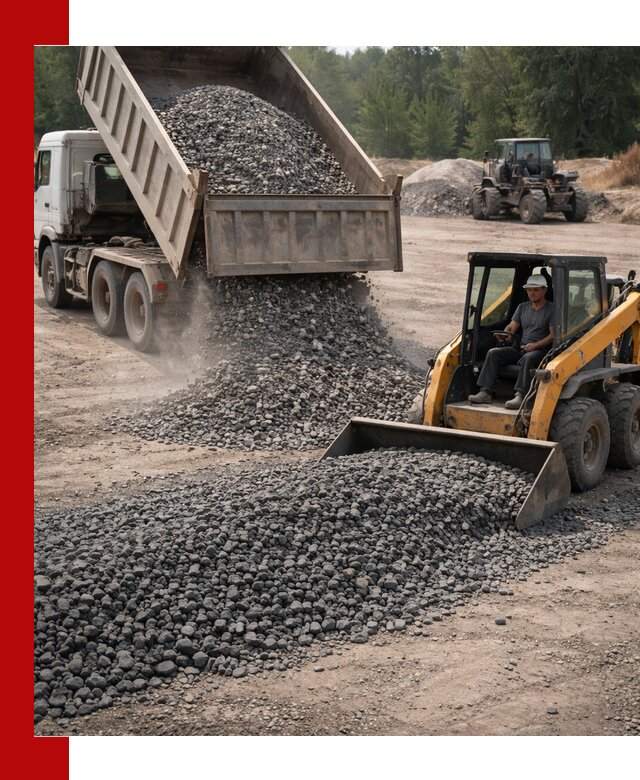 Гранитный щебень фракция 40-70 с доставкой в Топках