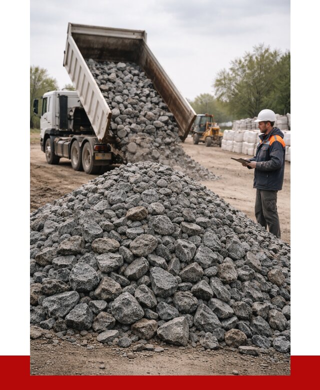 Гранитный щебень фракция 100-200 в Топках от 4256 р. ПРОНЕРУДТпк