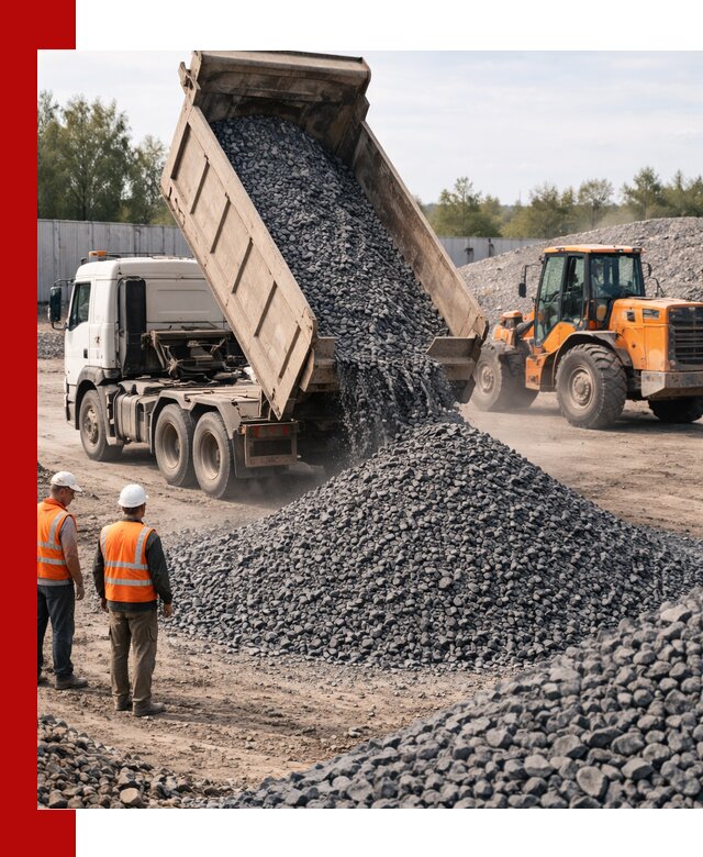 Доставка и продажа щебня габбро-диабаза в Топках