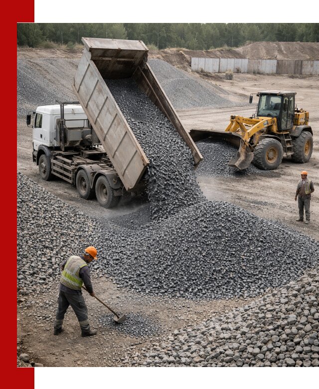 Щебень габбро-диабаз фр. 5-20 с доставкой в Топках