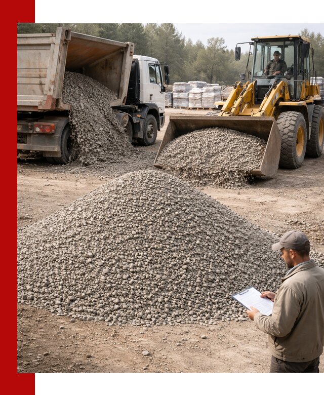 Гравийный щебень фракция 5–10 с доставкой в Топках