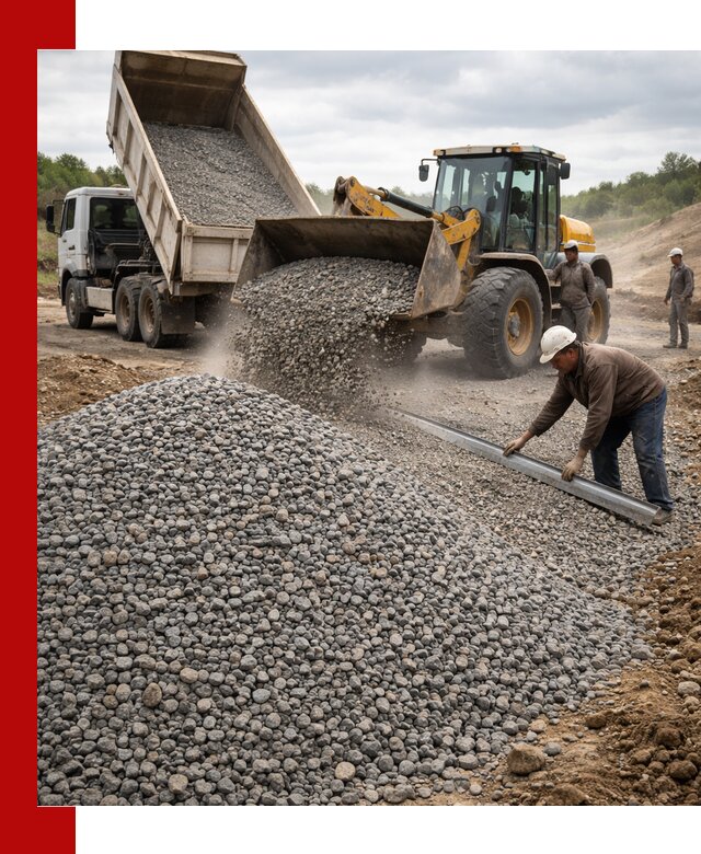 Гравийный щебень фракция 5-20 с доставкой в Топках
