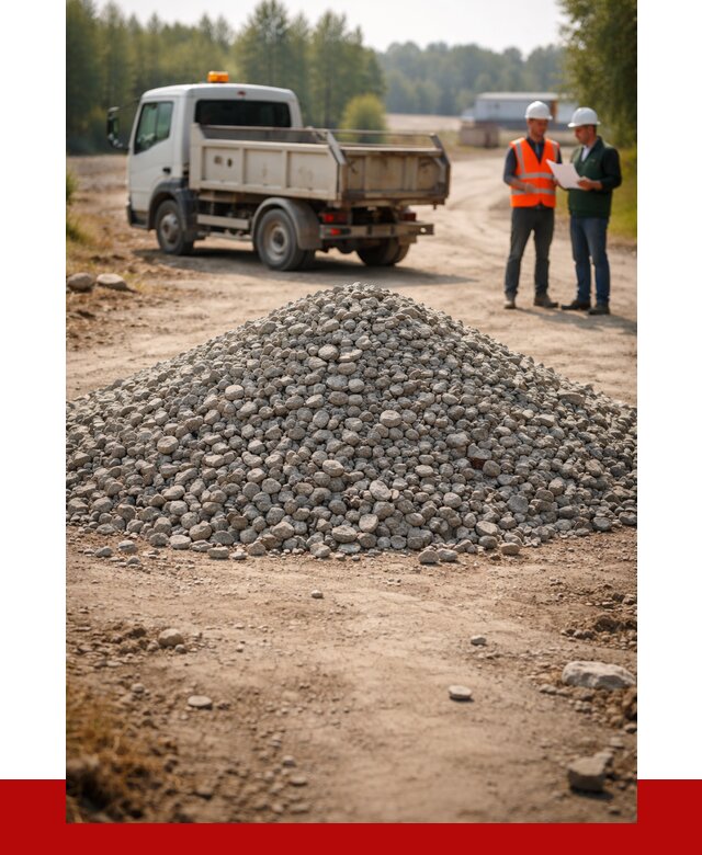 Гравийный щебень фракция 20-40 в Топках от 1216 р. | ПРОНЕРУДТпк