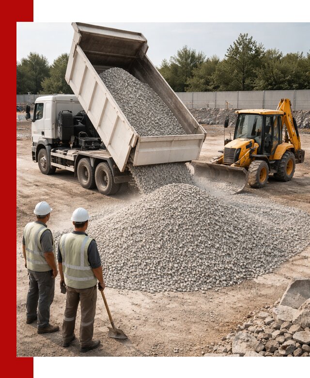 Купить известняковый щебень фракции 5–10 мм с доставкой в Топках
