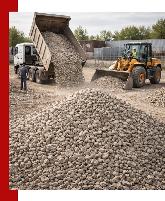 Доломитовый щебень фракции 20–41 с доставкой в Топках