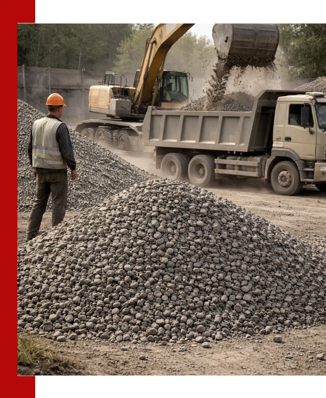 Шлаковый щебень фракция 5-20 с доставкой в Топках