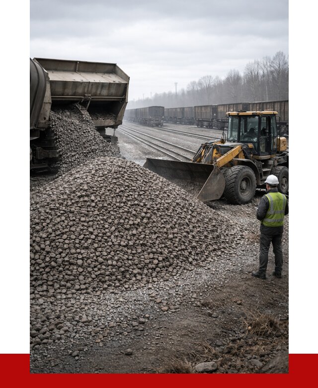Купить железнодорожный щебень в Топках от 2837 р. | ПРОНЕРУДТпк