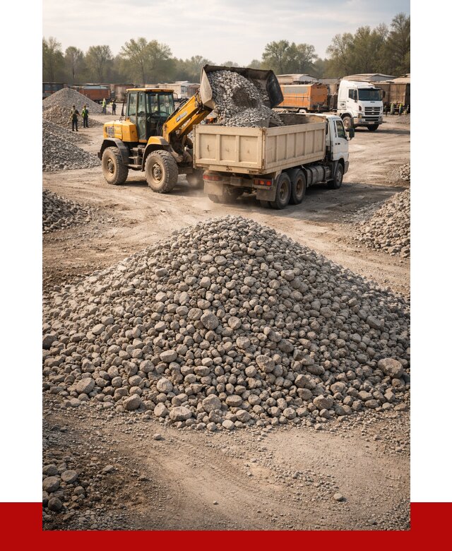 Вторичный щебень фракция 40-70 в Топках от 1763 р, ПРОНЕРУДТпк