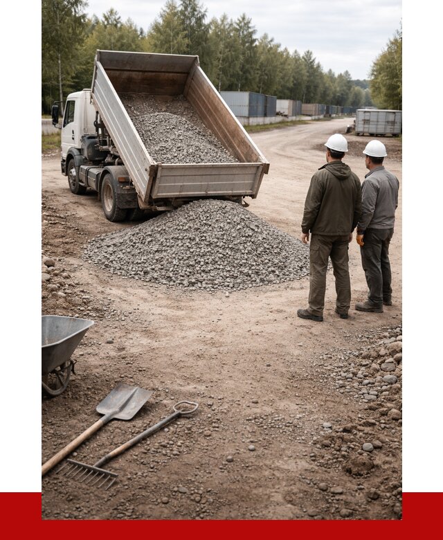 Бетонный щебень фракция 5-20 в Топках от 3243 р., ПРОНЕРУДТпк