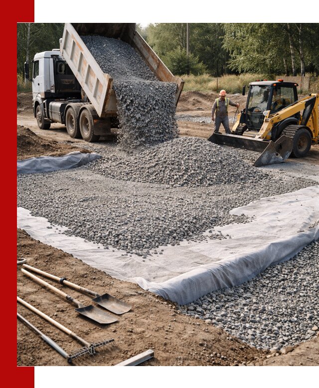 Щебень для фундамента с доставкой в Топках