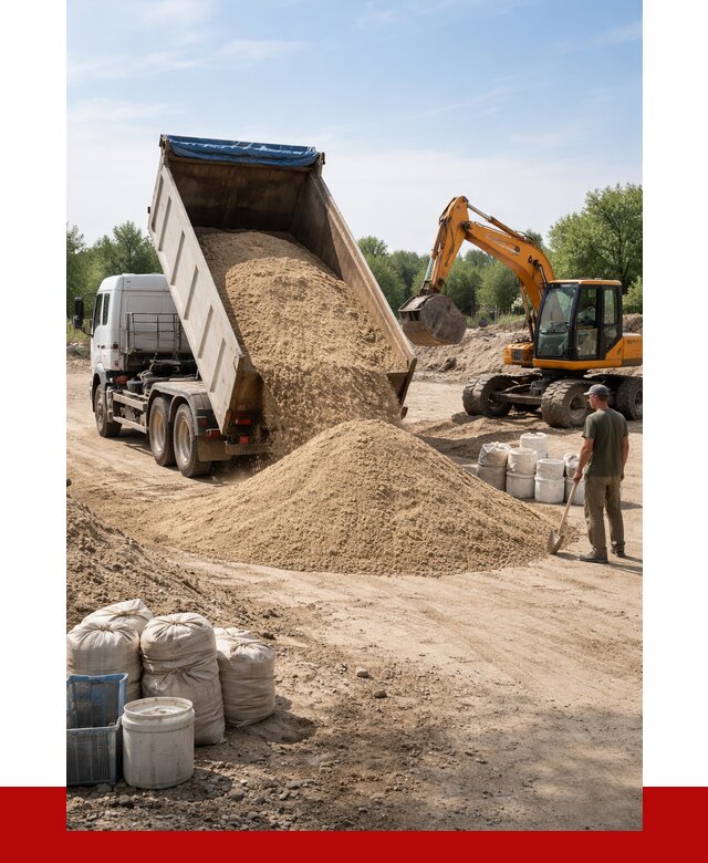 Купить речной песок в Топках от 1216 р. за куб | ПРОНЕРУДТпк