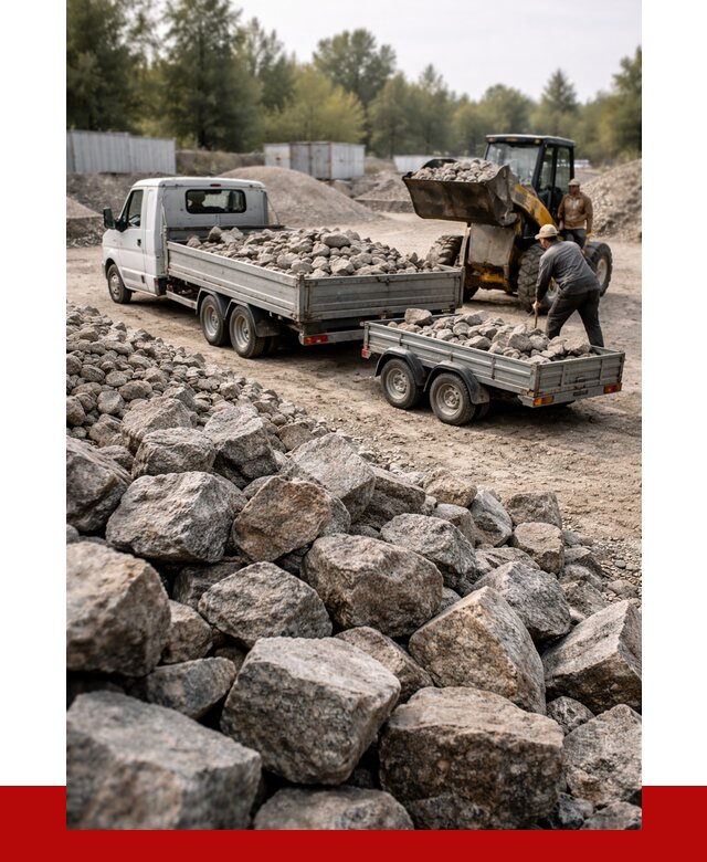 Купить бутовый камень гранитный в Топках от 2837 р. | ПРОНЕРУДТпк