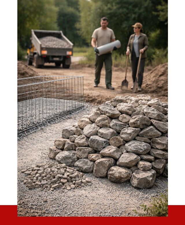 Камень для габионов фракция 100-200 в Топках от 4864 р. | ПРОНЕРУДТпк