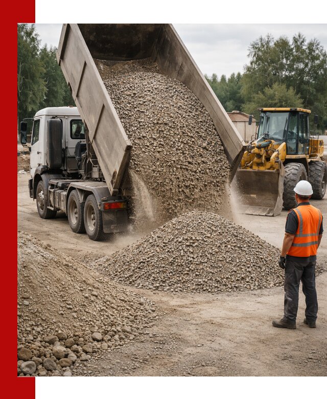 Доставка щпс в Топках — щебеночно-песчаная смесь под заборы и дорожки