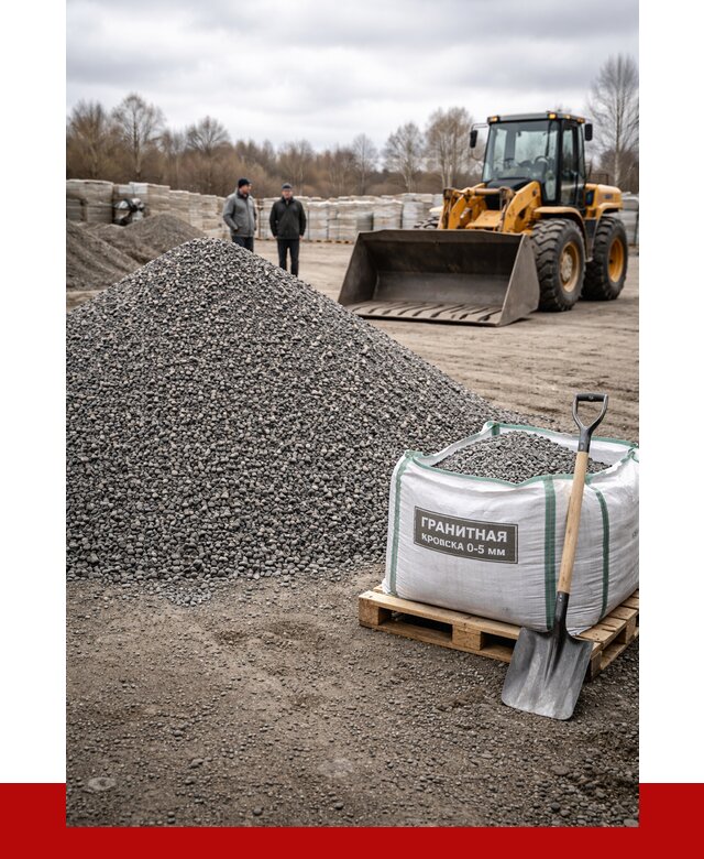 Купить гранитную крошку в Топках от 4864 р. с доставкой | ПРОНЕРУДТпк