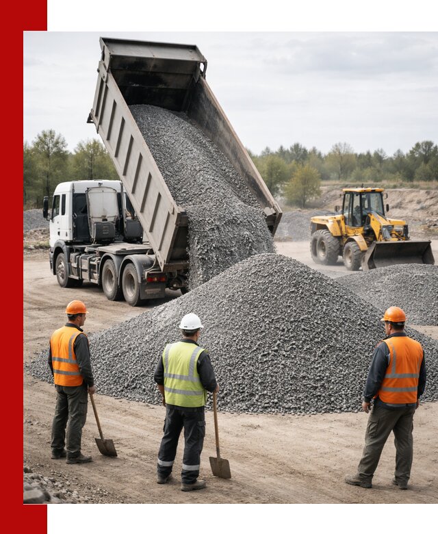 Доставка и продажа гранитной крошки в Топках