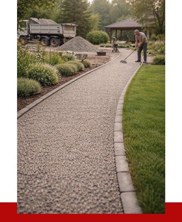 Каменная крошка для дорожек в Топках от 3243 р. | ПРОНЕРУДТпк
