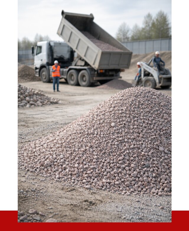 Крошка розовый гранит в Топках с доставкой от 4661 р. | ПРОНЕРУДТпк