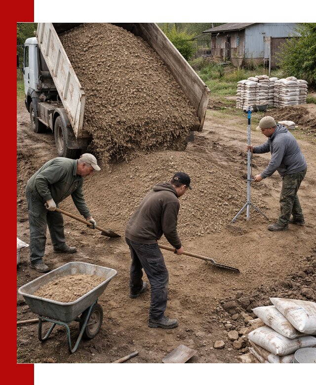 Керамзитовый песок с доставкой в Топках оптом и в розницу