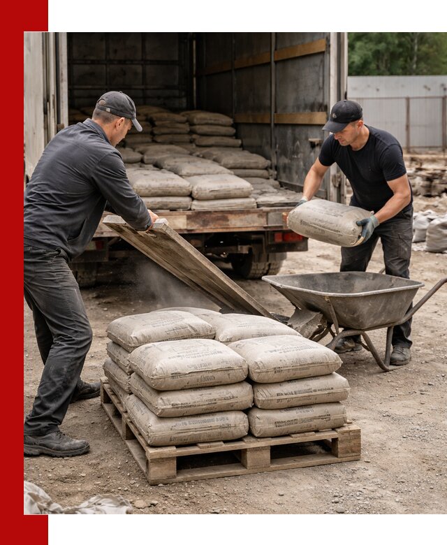 Пескобетон М300 с доставкой в Топках по выгодной цене