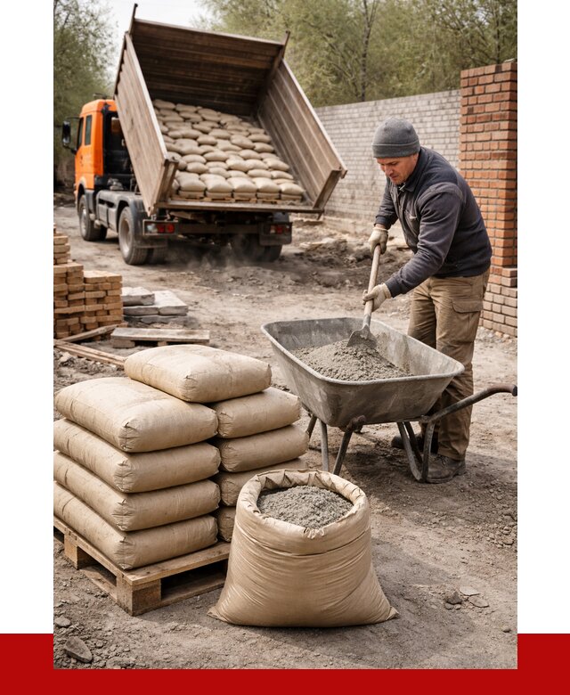 Купить сухую смесь для кладки в Топках от 1216 р. | ПРОНЕРУДТпк