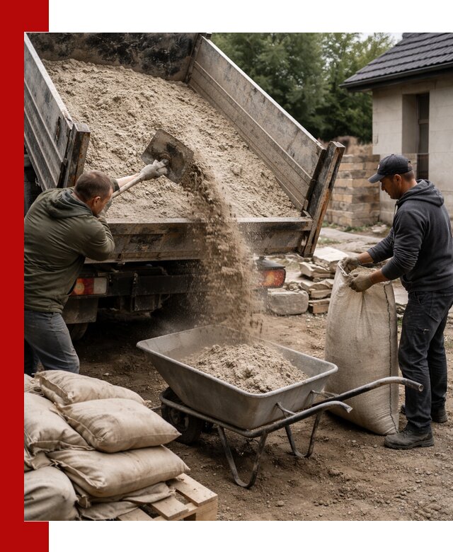 Качественная сухая смесь для кладки с доставкой в Топках