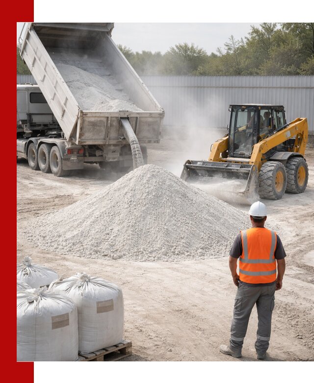 Доставка и продажа известняковой муки в Топках