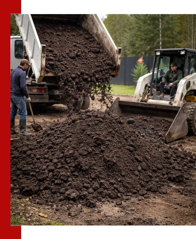 Плодородный грунт с доставкой в Топках для садов и огородов
