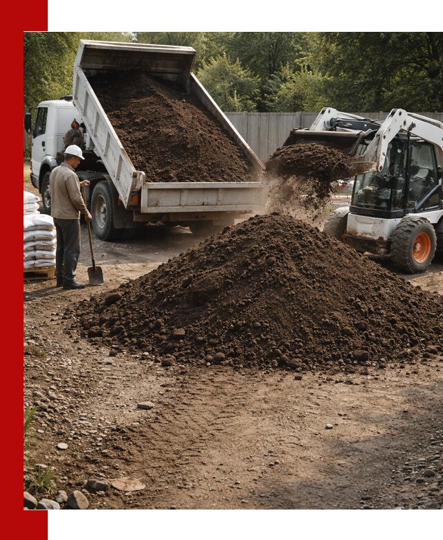 Доставка растительного грунта в Топках от производителя оптом и в розницу