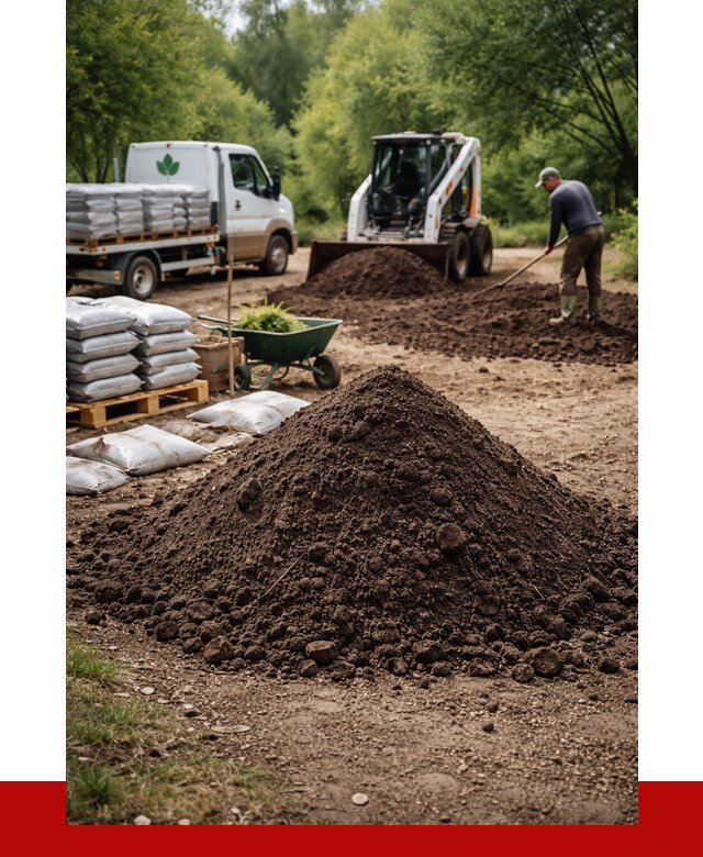 Грунт для озеленения с доставкой в Топках от 1824 р. | ПРОНЕРУДТпк