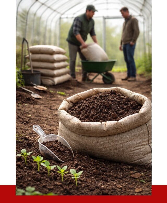 Грунт для теплицы в Топках с доставкой от 1520 р. | ПРОНЕРУДТпк