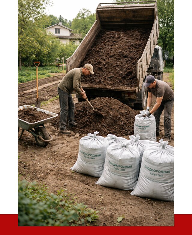 Плодородная смесь в Топках от 4256 р./куб с доставкой | ПРОНЕРУДТпк