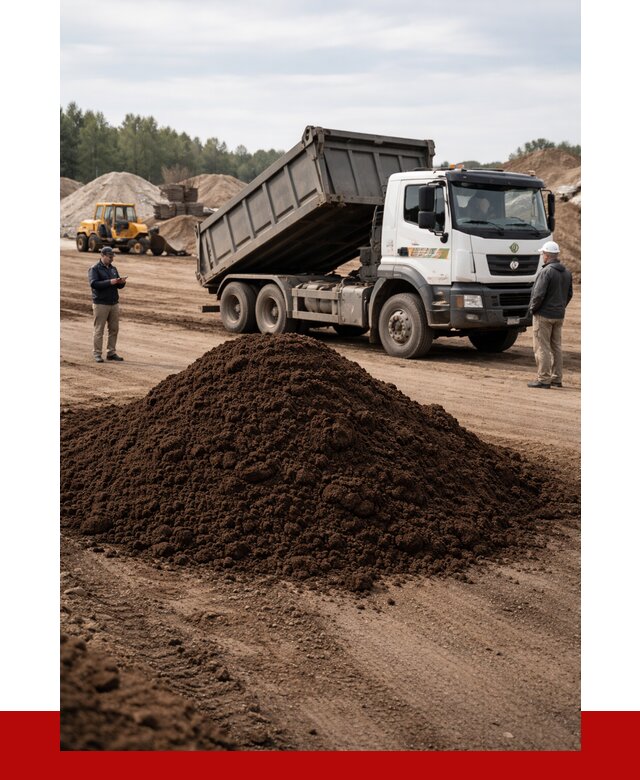 Низинный торф с доставкой в Топках от 1216 р. | ПРОНЕРУДТпк