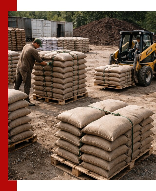 Доставка торфа в мешках по выгодным ценам в Топках