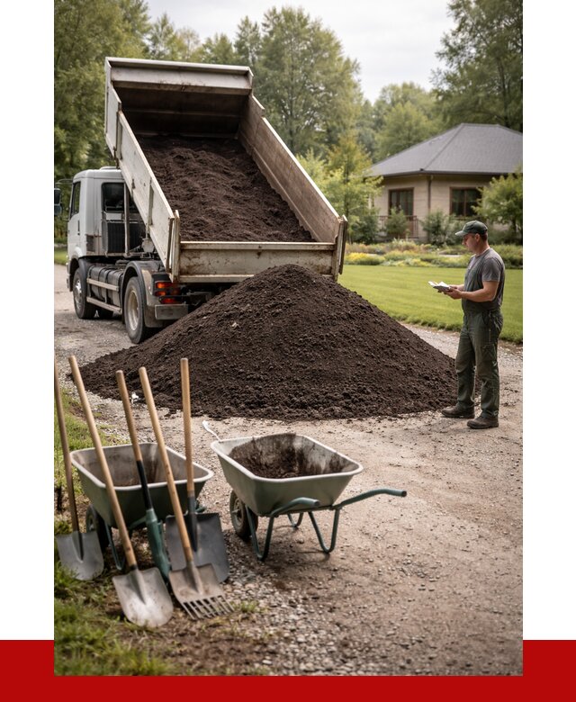 Купить чернозем с доставкой в Топках от 1824 р. | ПРОНЕРУДТпк