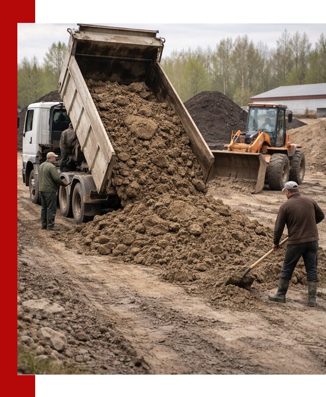 Доставка глин и суглинков в Топках оптом и вкрай