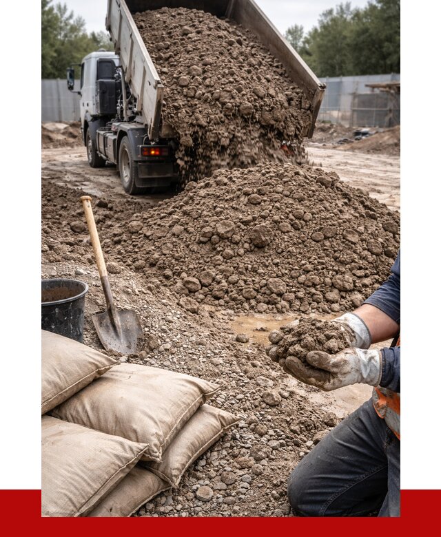 Купить глина для засыпки в Топках от 1216 р. за куб | ПРОНЕРУДТпк