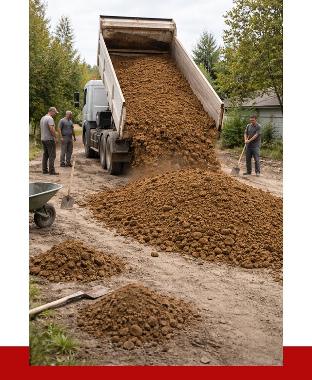 Купить суглинок с доставкой в Топках от 2533 р. за куб | ПРОНЕРУДТпк