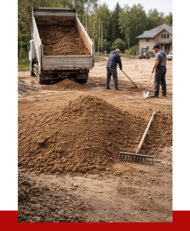 Суглинок для планировки в Топках с доставкой от 4256 р. | ПРОНЕРУДТпк
