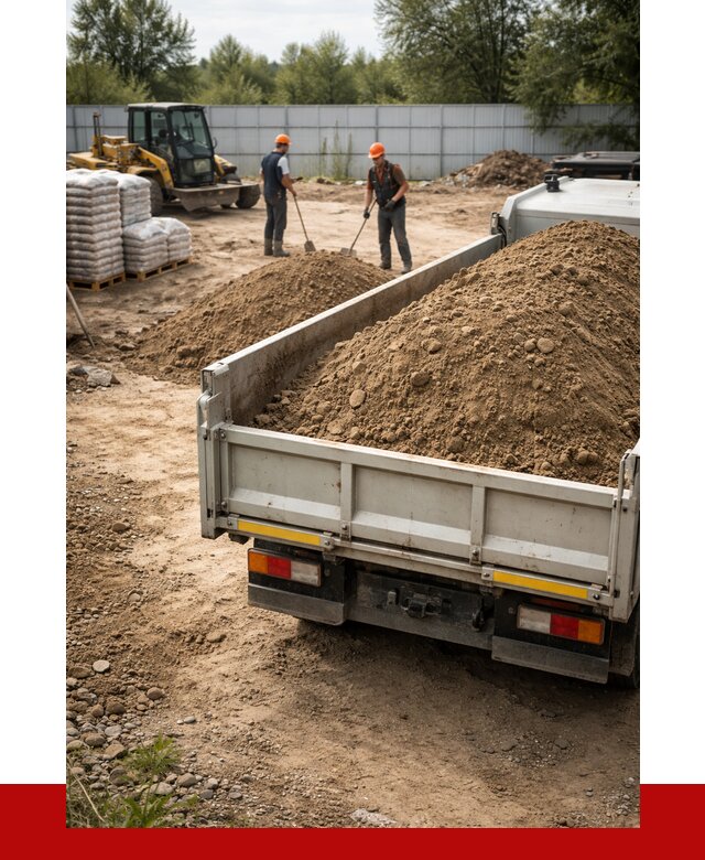 Супесь с доставкой в Топках от 2483 р. за куб | ПРОНЕРУДТпк