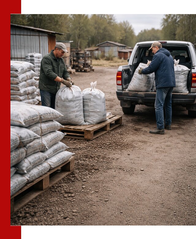 Купить конский навоз в мешках с доставкой в Топках