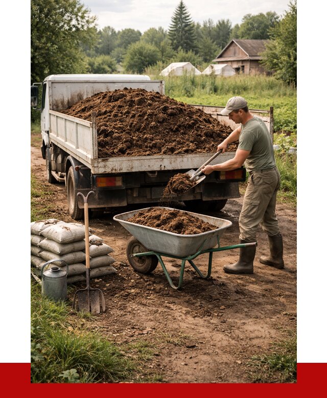 Купить коровий навоз с доставкой в Топках от 1824 р. | ПРОНЕРУДТпк