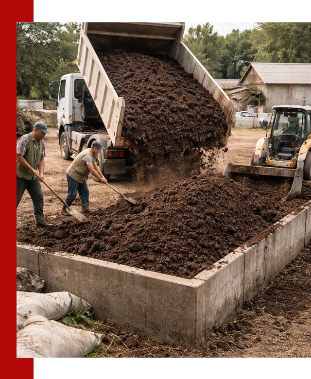 Доставка и продажа биогумуса в Топках оптом и в розницу