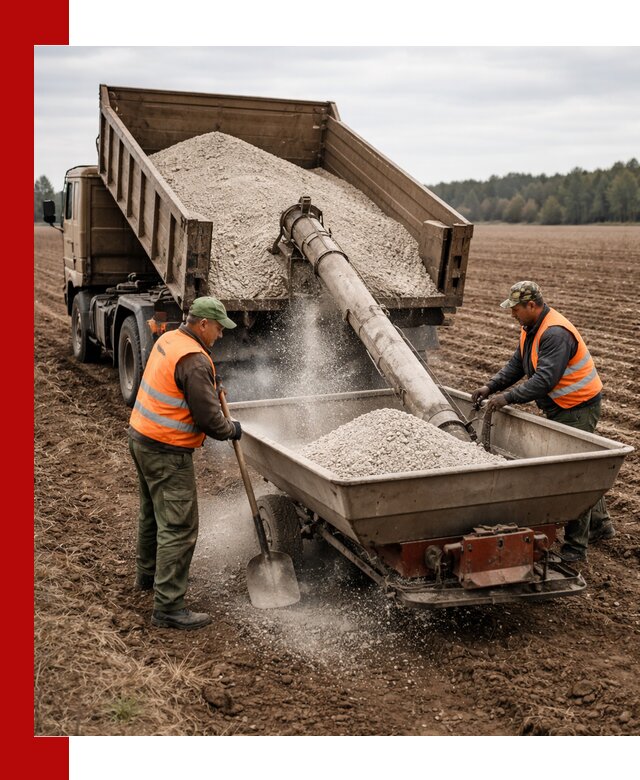 Доставка и продажа суперфосфата оптом и в розницу в Топках