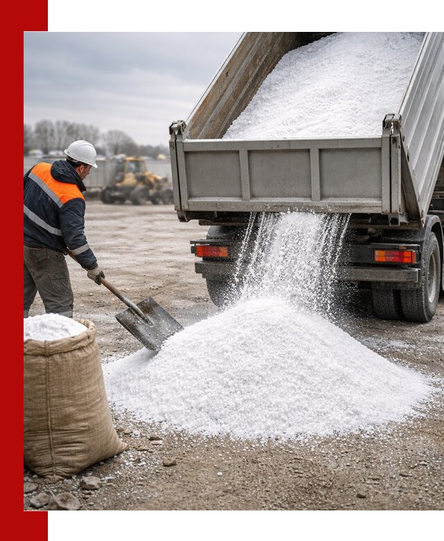 Поставка хлористого натрия оптом и в розницу в Топках