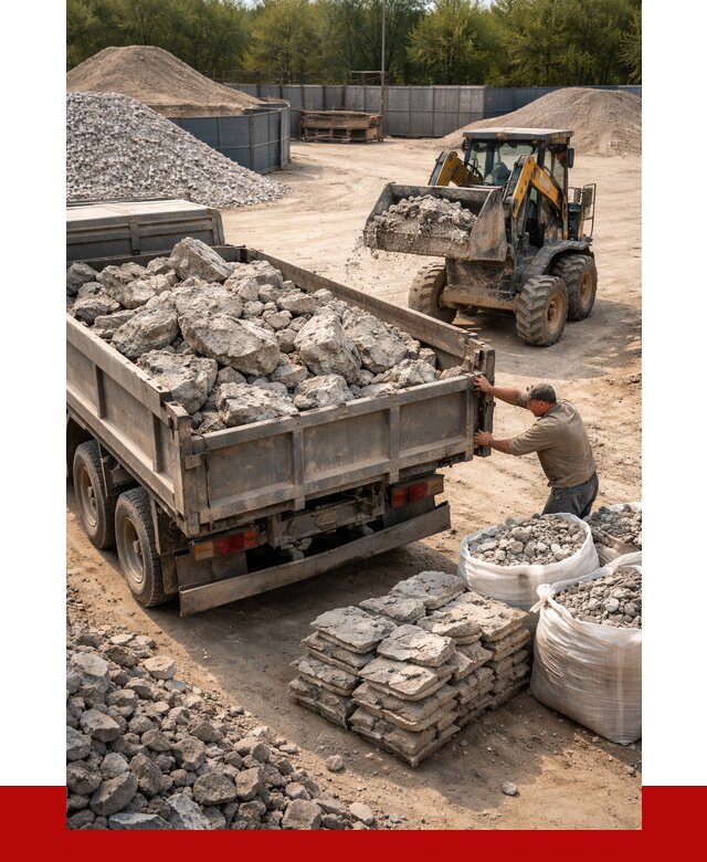 Купить бой бетона с доставкой в Топках от 4864 р. | ПРОНЕРУДТпк