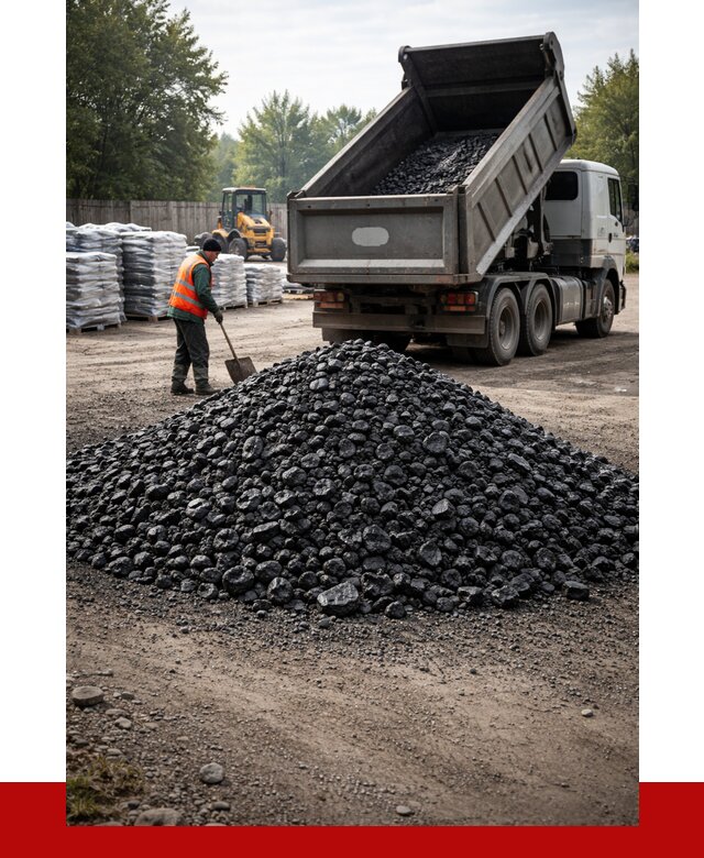 Купить уголь орех в Топках с доставкой от 7600 р. | ПРОНЕРУДТпк