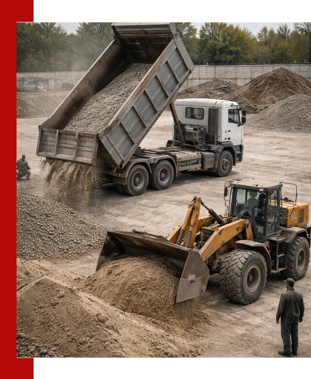 Перевозка сыпучих грузов самосвалами и бортовыми в Топках